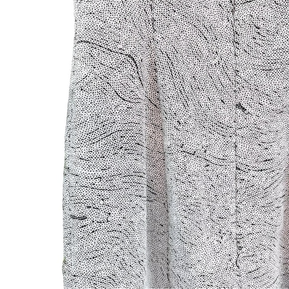 Peter Soronen Sequined Strapless Sheath Cocktail Mini Dress White Black Size 4 - Picture 5 of 8